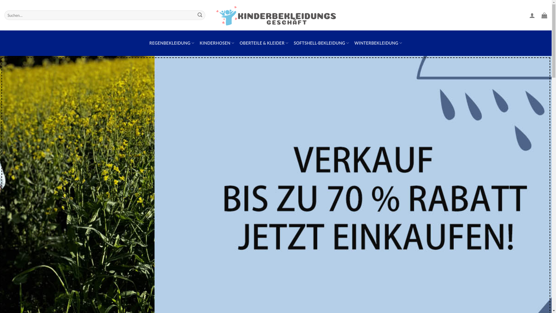 website screenshot of https://kinderkleidungrabatt.com/