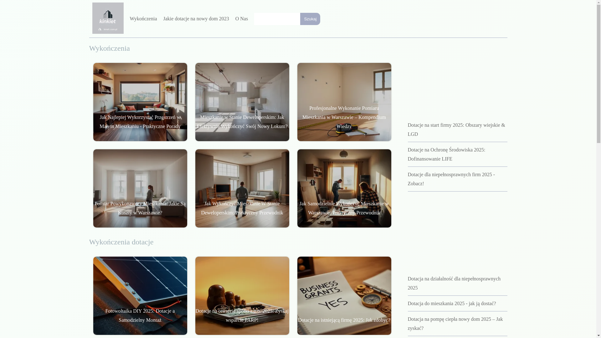 website screenshot of https://eu-sztukateria.pl/