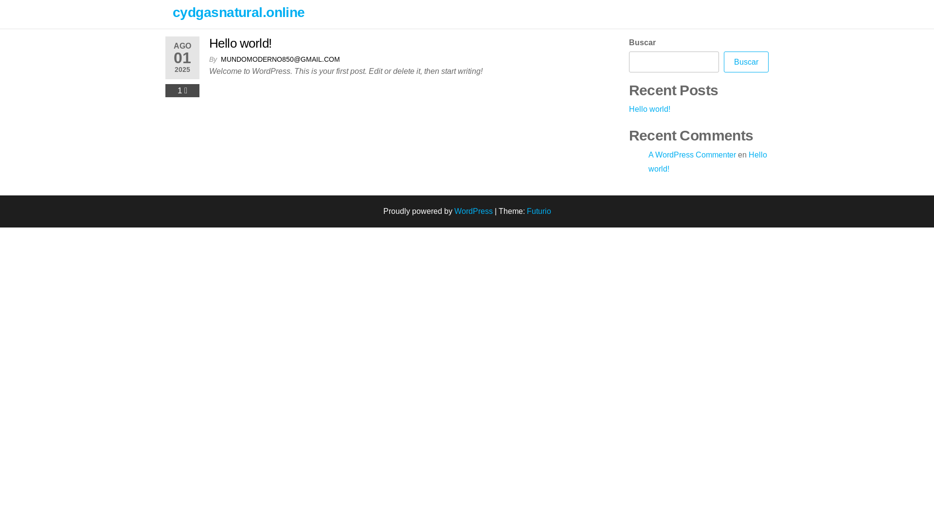 website screenshot of https://cydgasnatural.online/