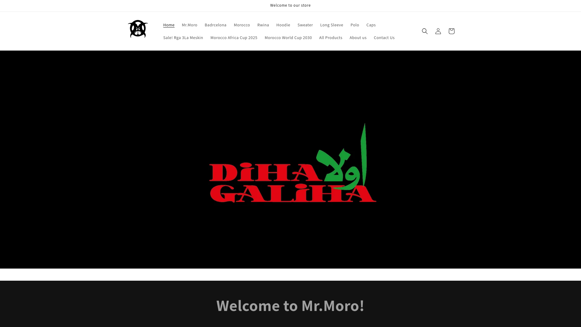 website screenshot of https://badrcelona.com/