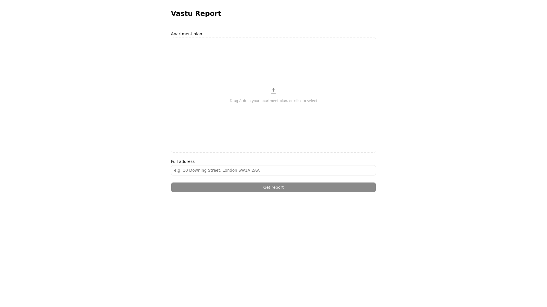 website screenshot of https://vastu.today/