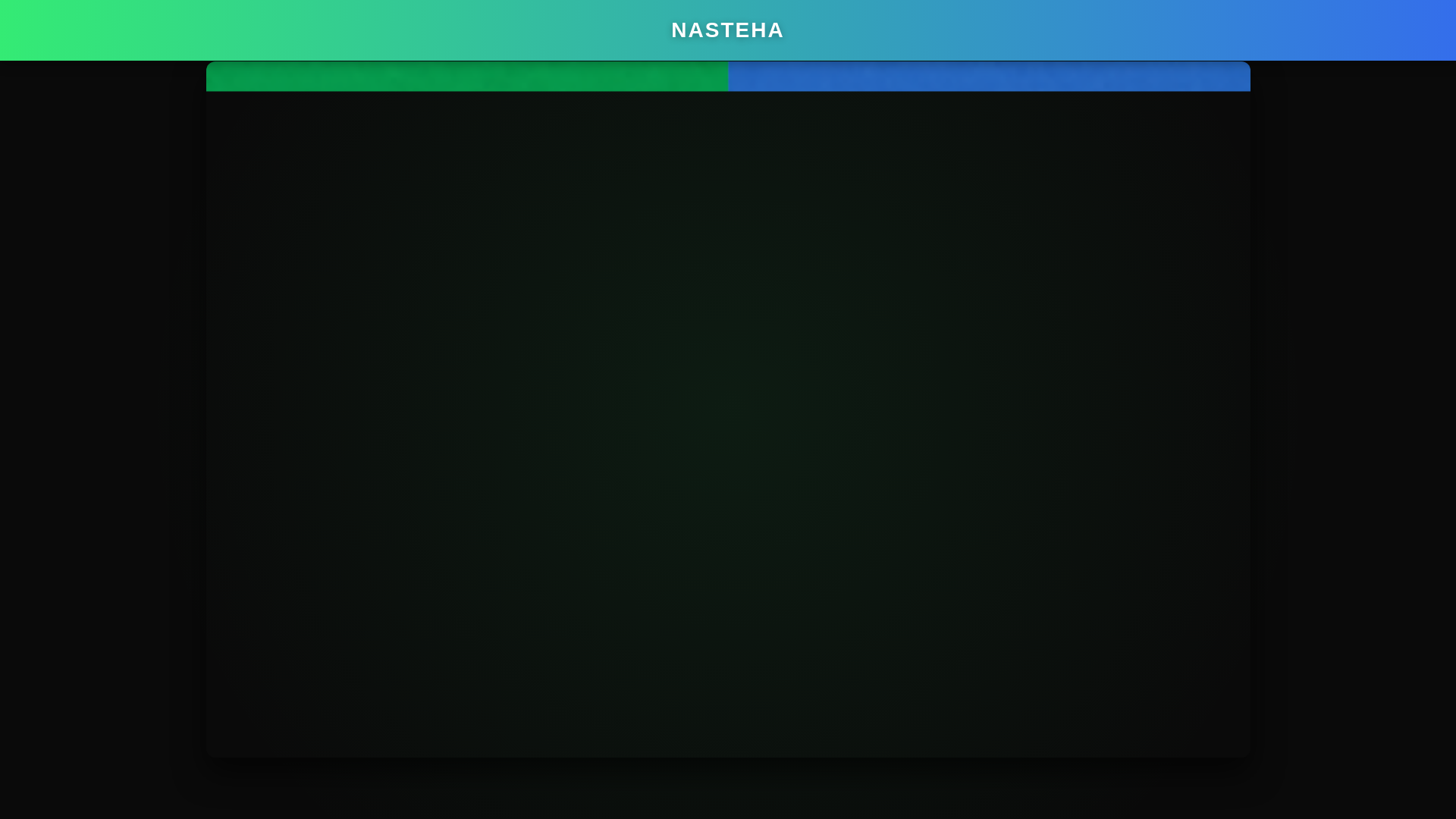 website screenshot of https://nasteha.co.tz