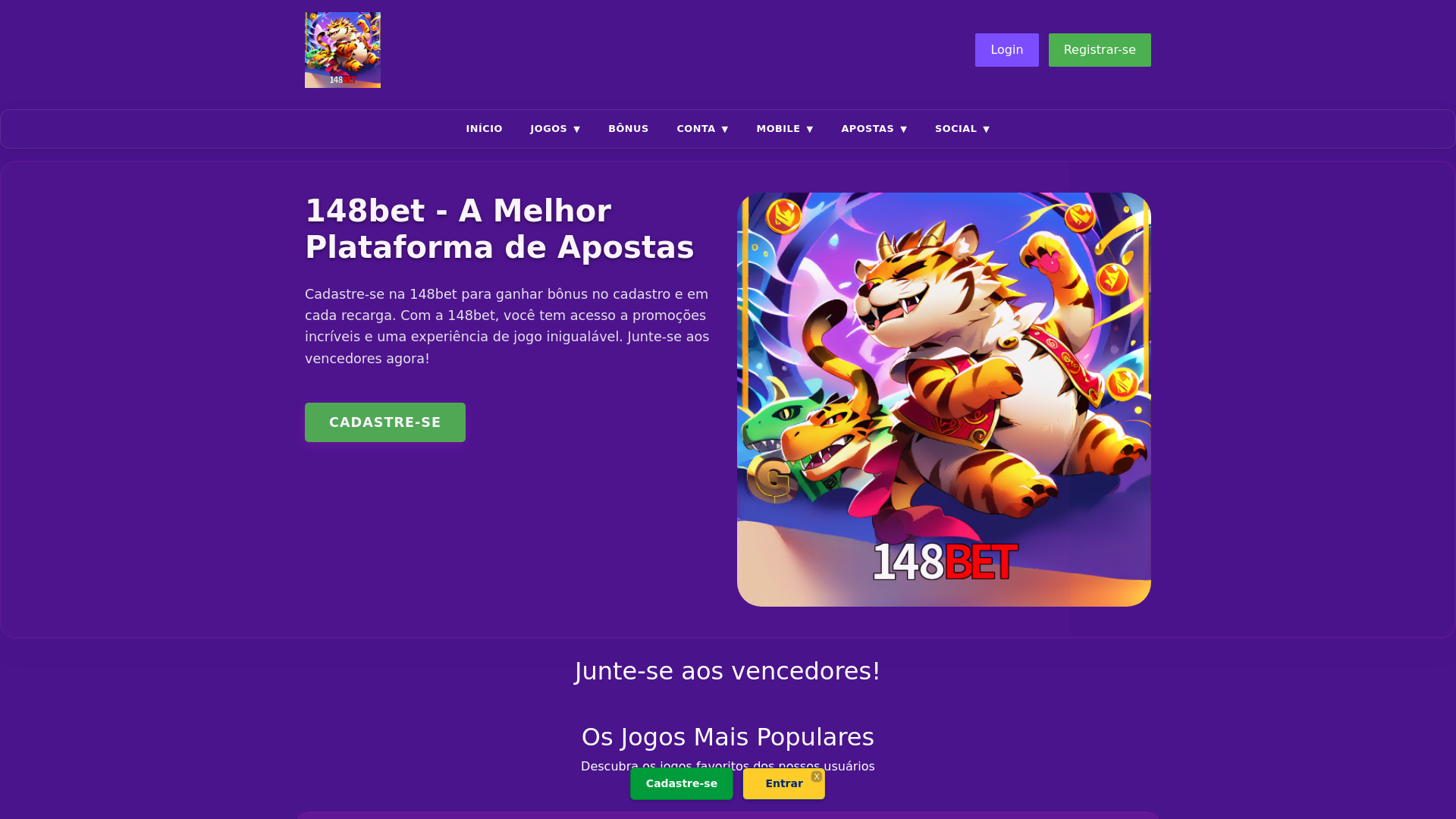 website screenshot of https://148betx.com/