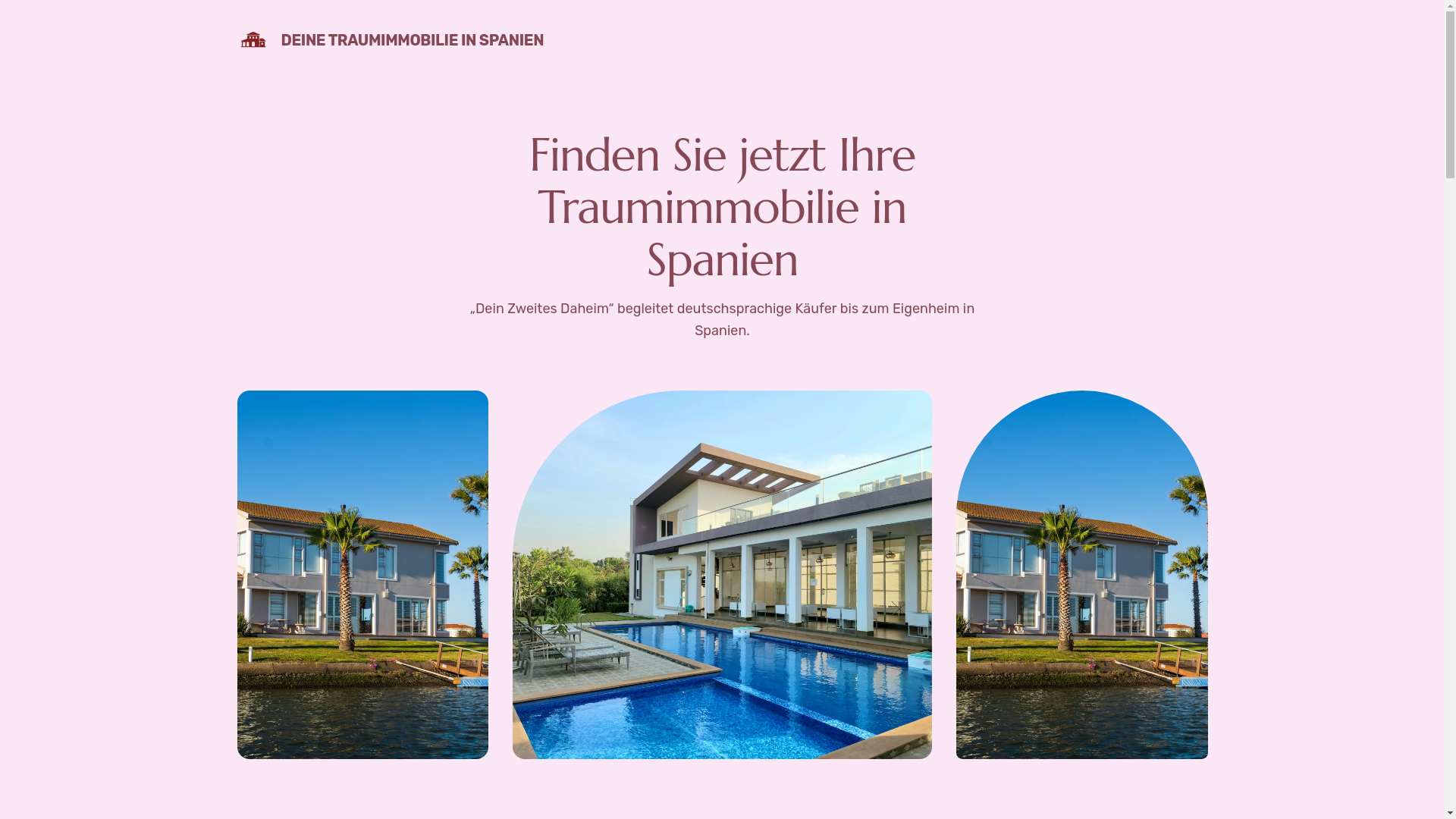 website screenshot of https://deinzweitesdaheim.de/