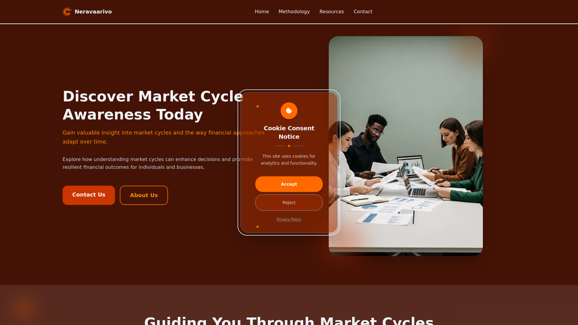 website screenshot of https://neravaarivo.com/
