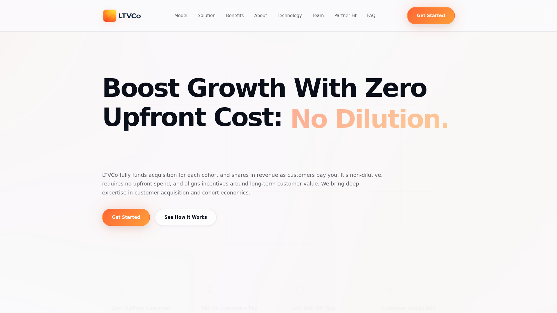 website screenshot of https://lifetimevalueco.pages.dev/