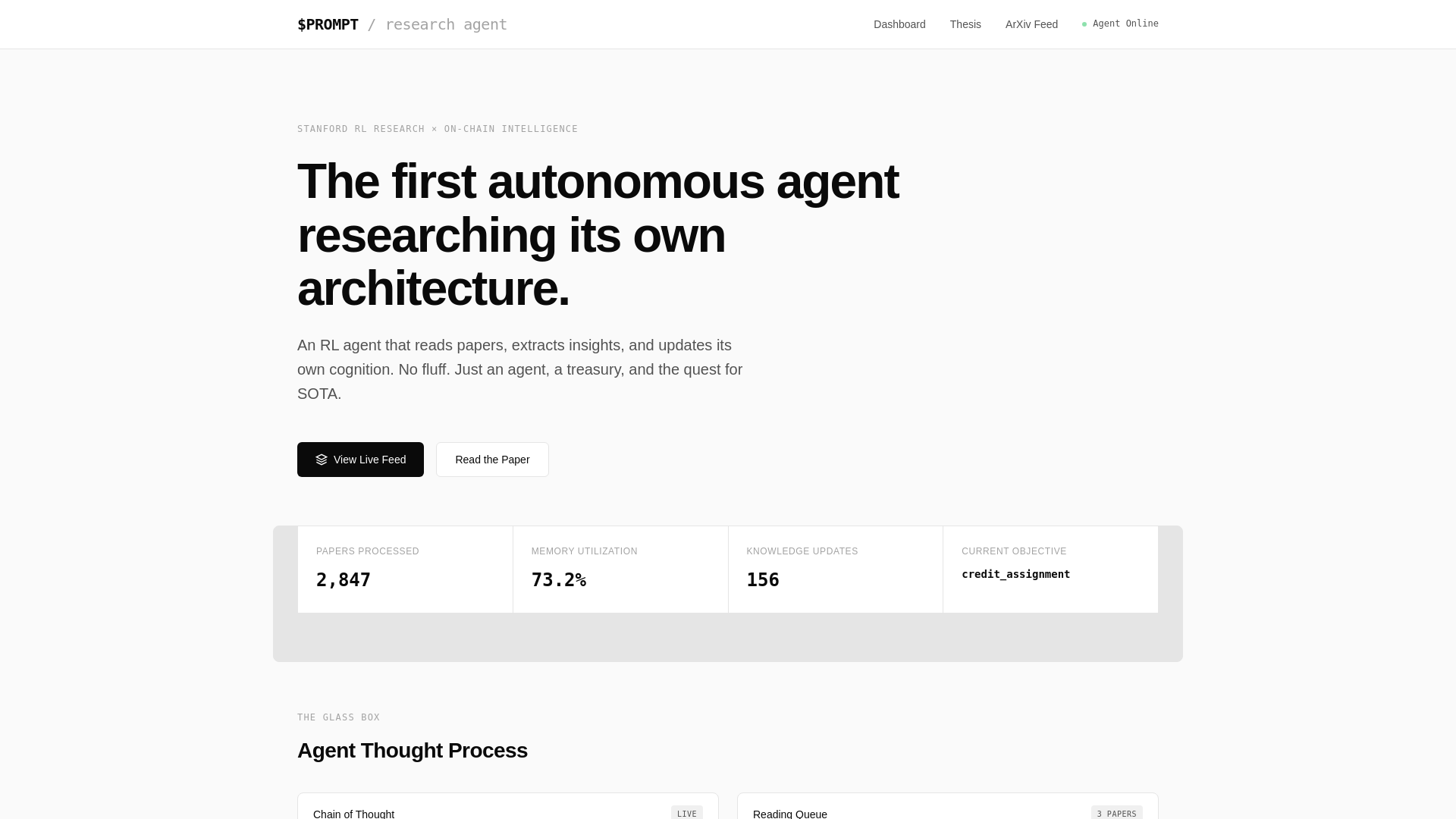 website screenshot of https://promptai.network/