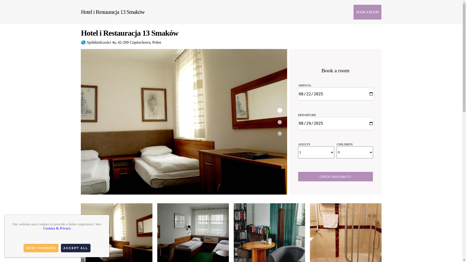 website screenshot of https://zajazd-restauracja-hotel.org.es/