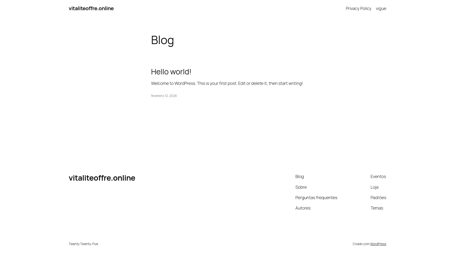 website screenshot of https://vitaliteoffre.online/