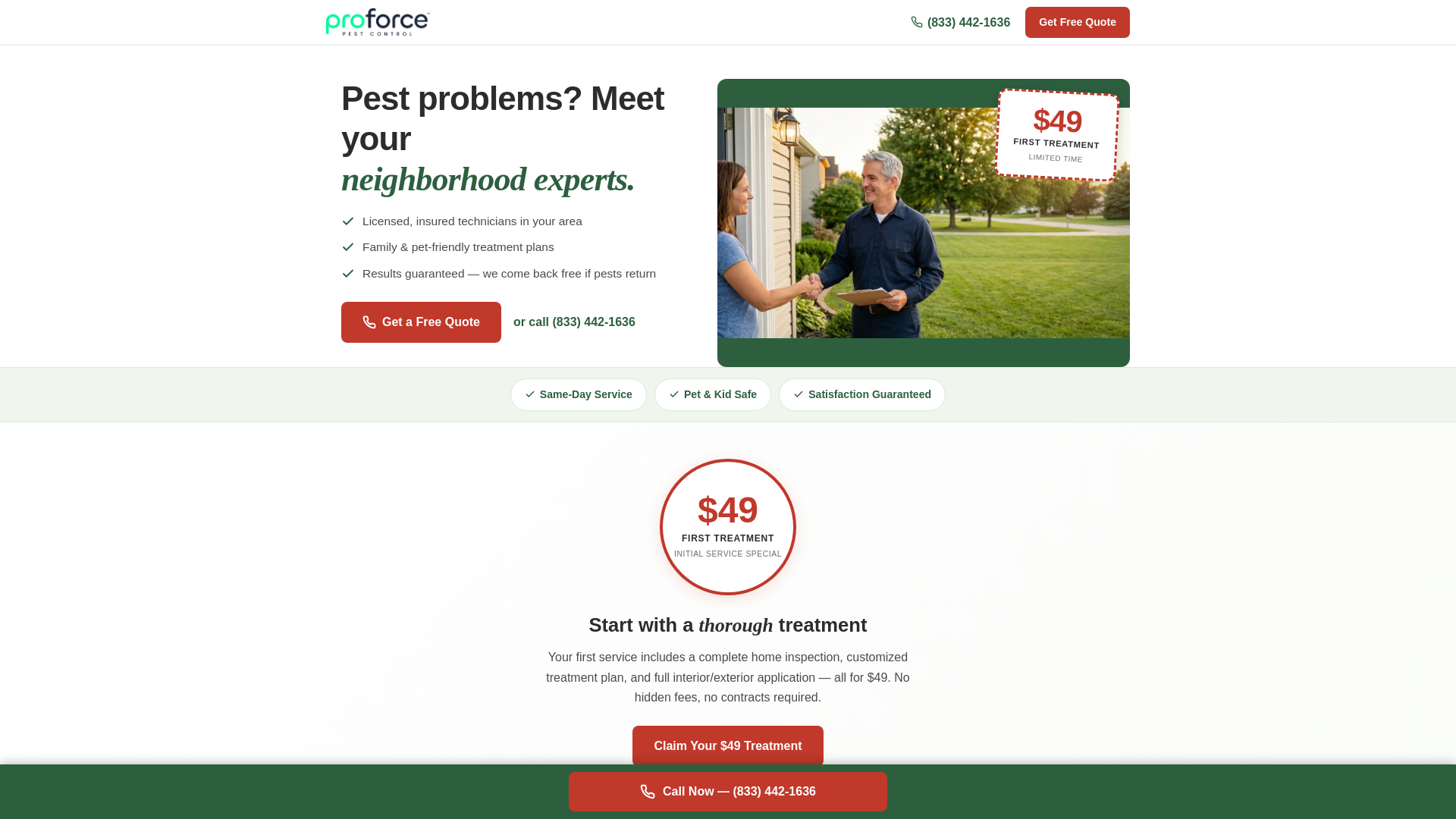website screenshot of https://pest-control-landing.pages.dev/