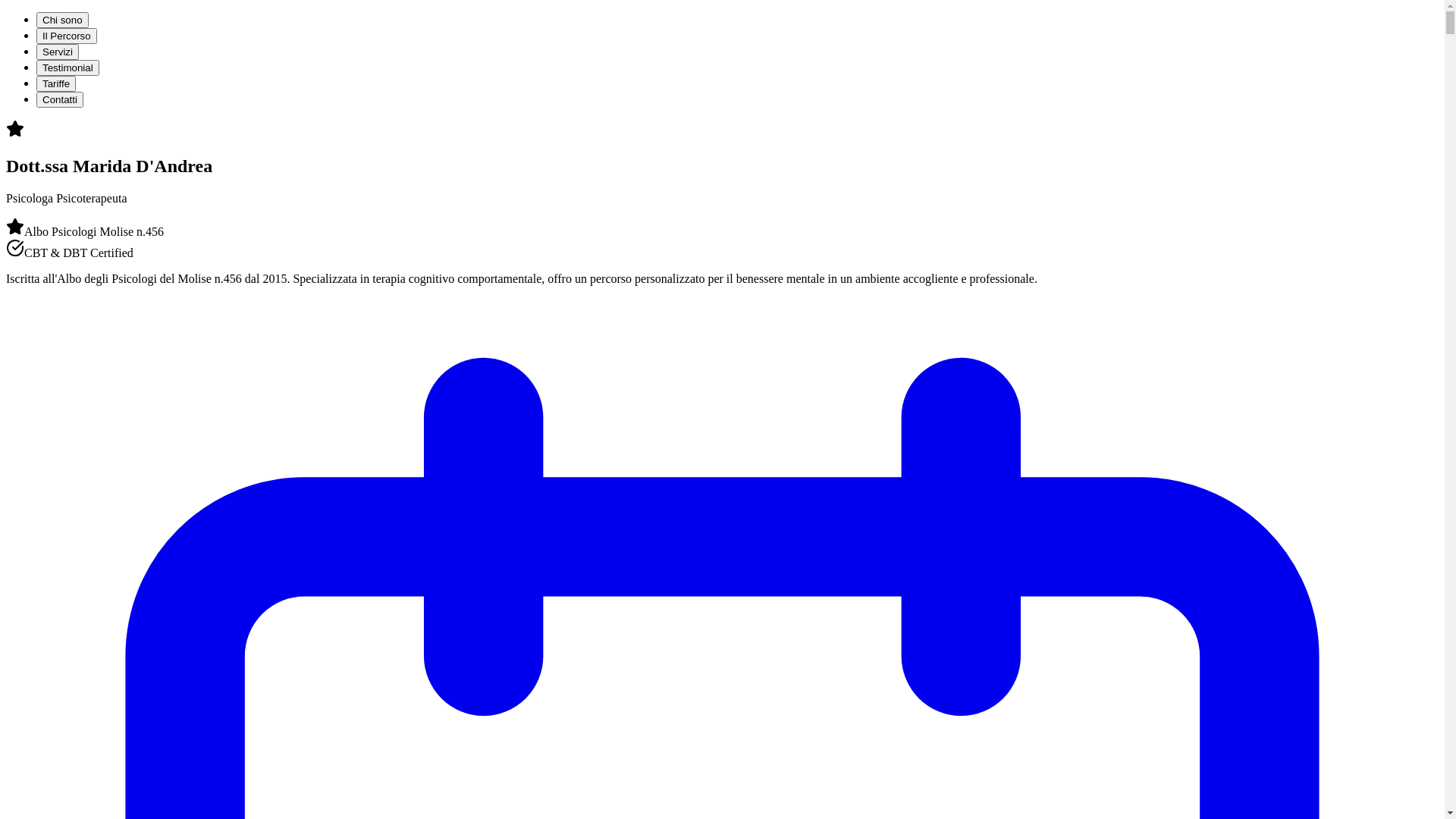 website screenshot of https://maridadandrea.it/
