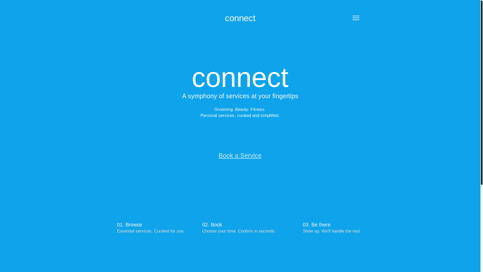 website screenshot of https://connectsyndeo.com/