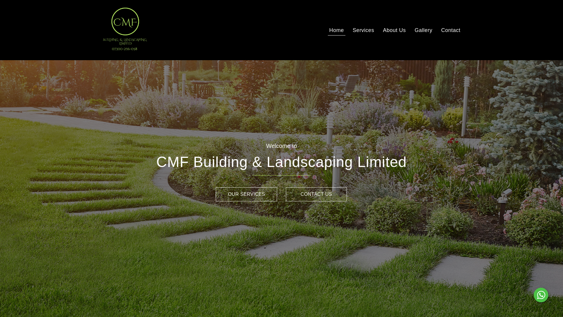 website screenshot of https://cmfbuildingandlandscapingltd.co.uk/