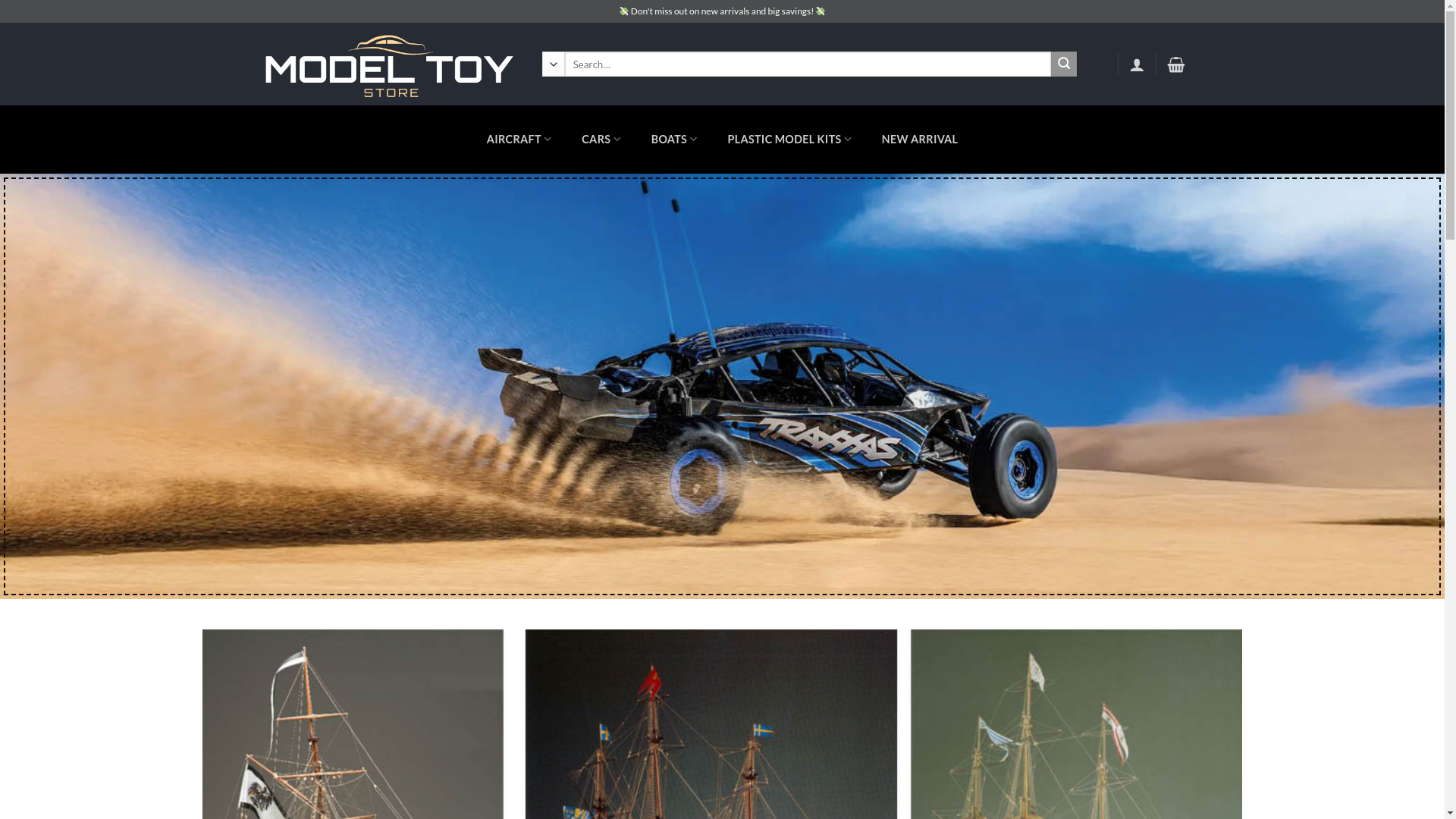 website screenshot of https://scaletoydepot.com/