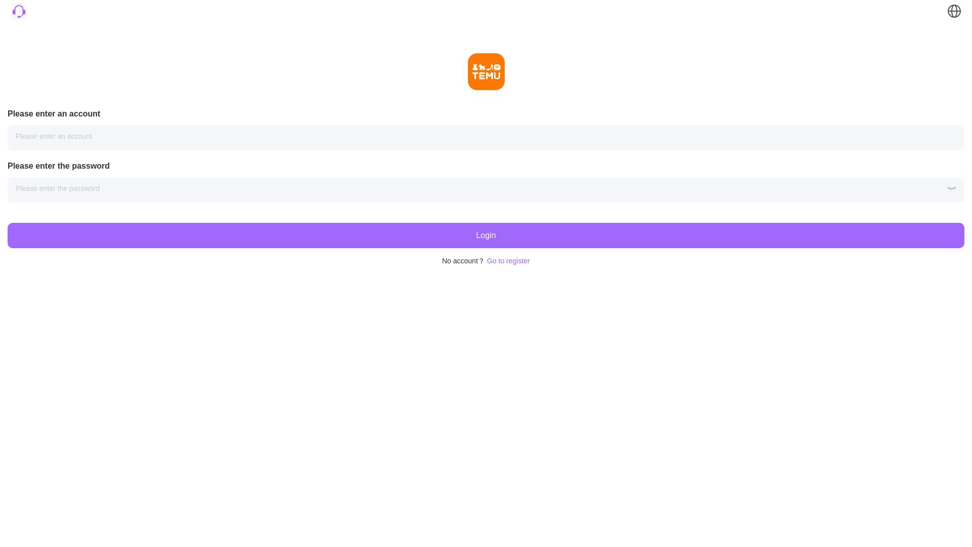 website screenshot of https://shop-teme.com