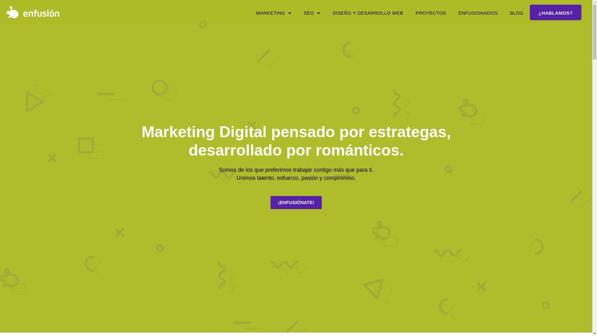 website screenshot of https://meetenfusion.com/
