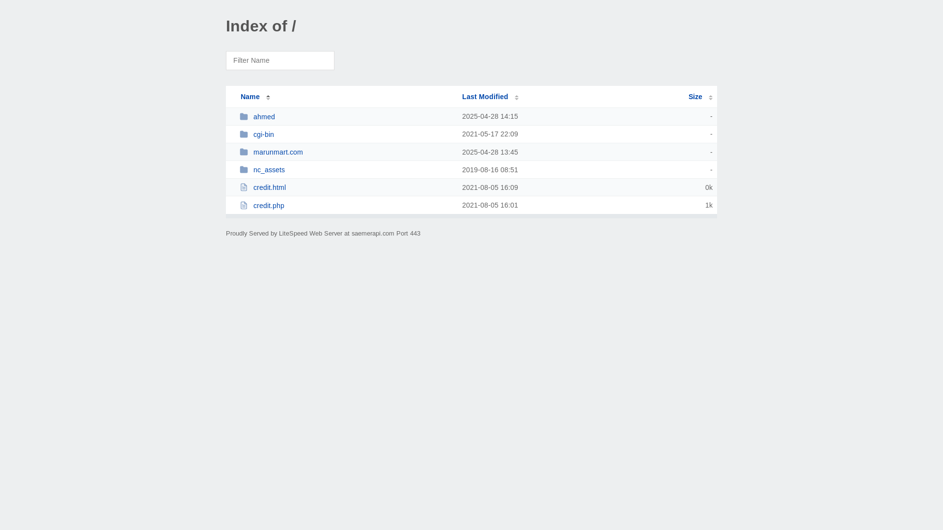 website screenshot of https://saemerapi.com/