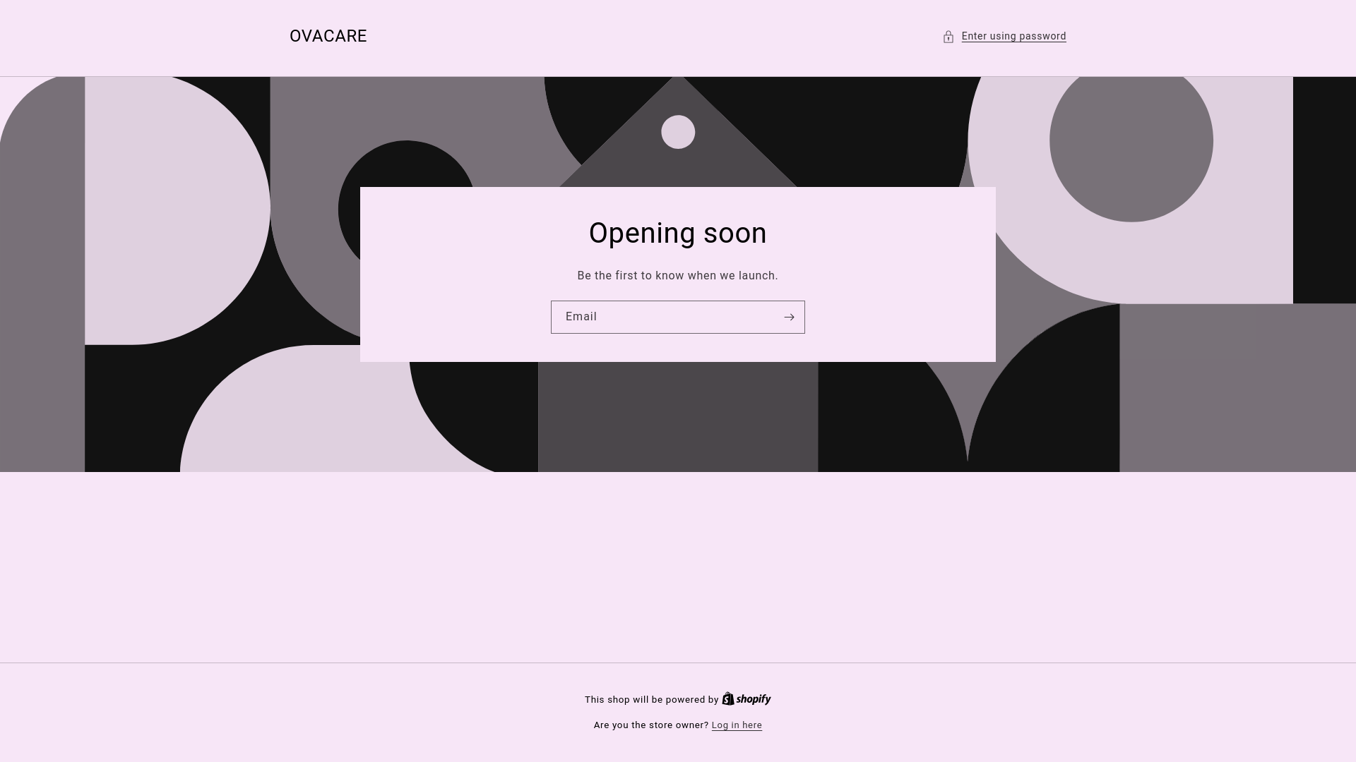 website screenshot of https://byovacare.com/