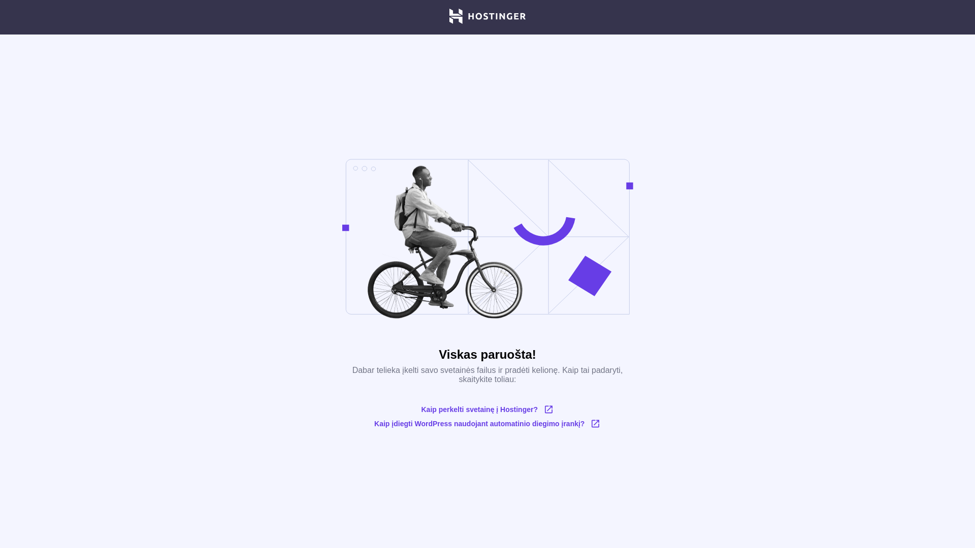 website screenshot of https://justinas.tech/