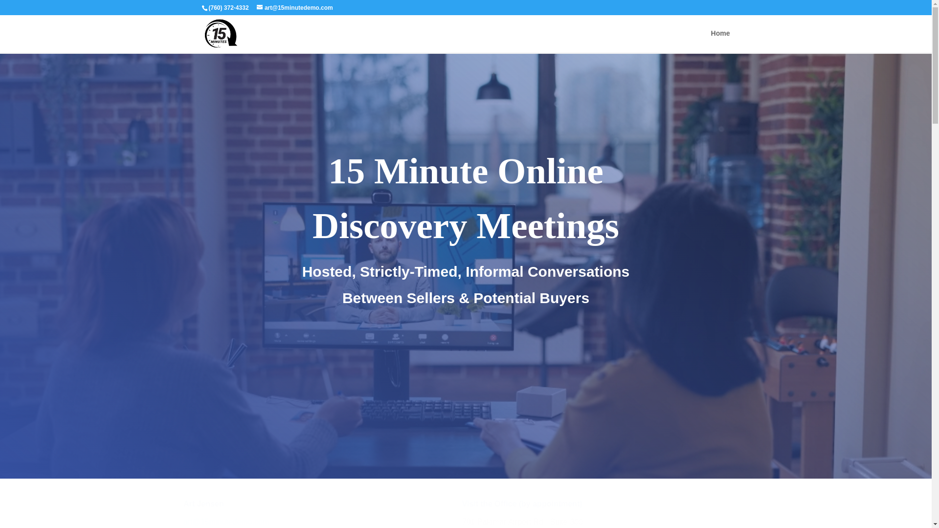 website screenshot of https://do15minutedemo.com/