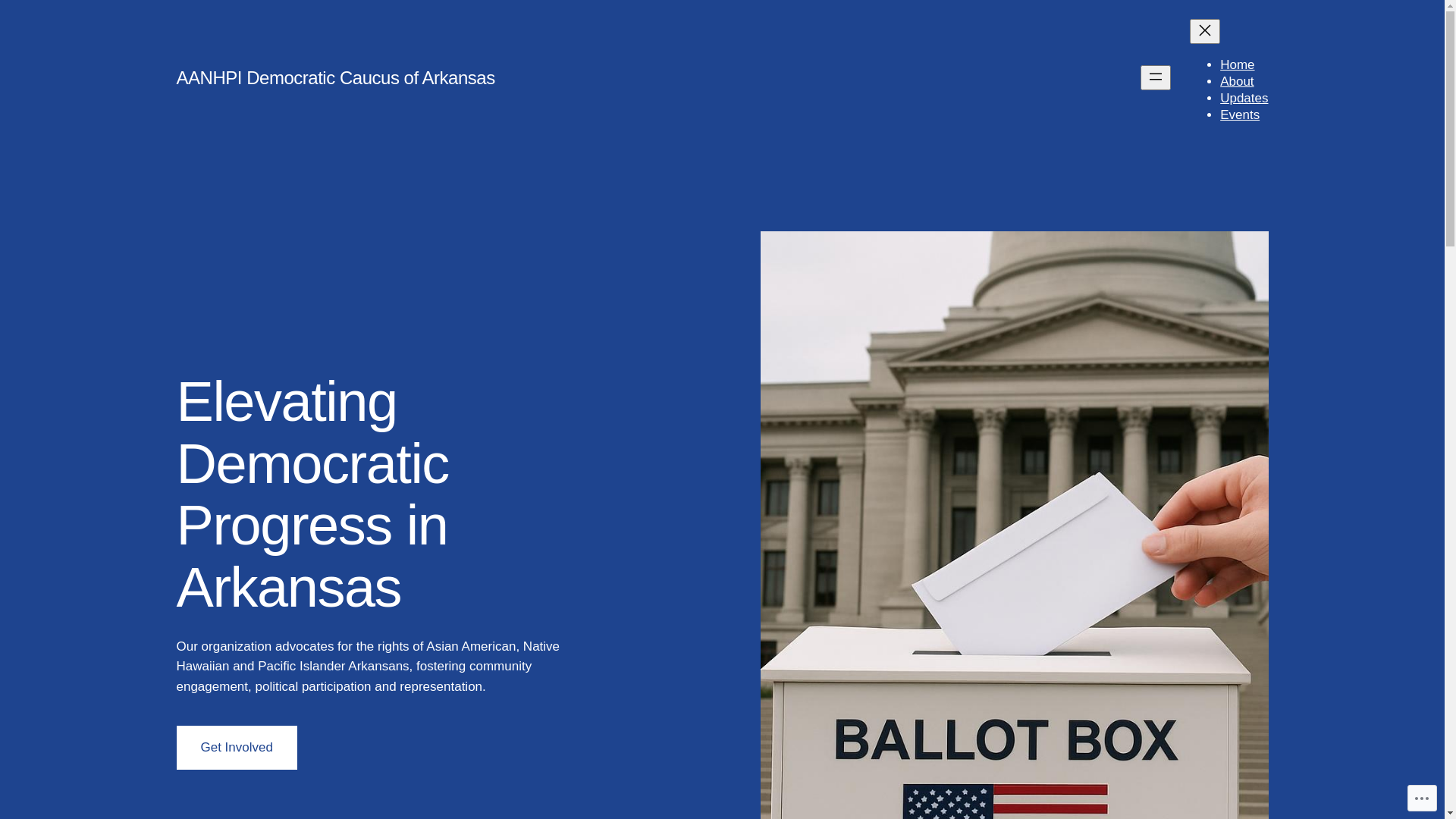 website screenshot of https://aanhpicaucusofarkansas.com/