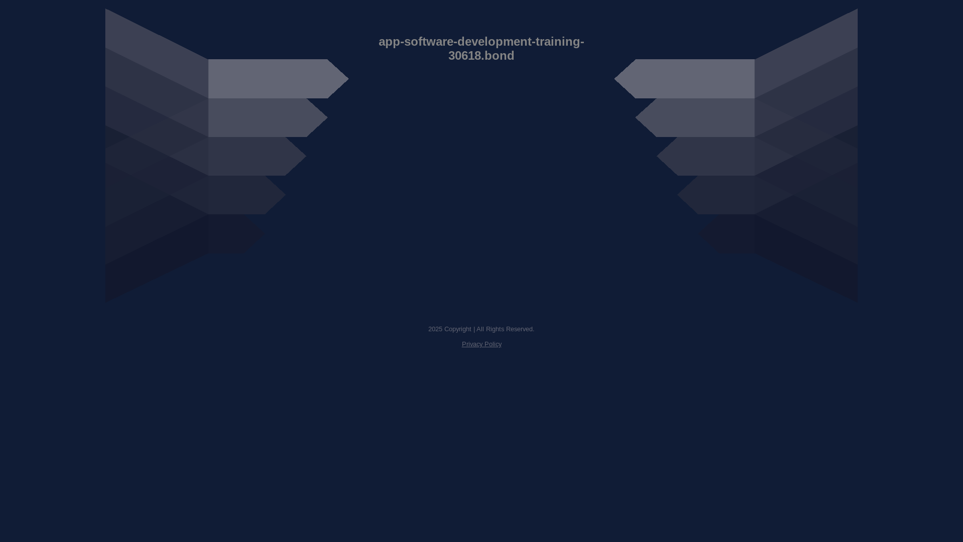 website screenshot of https://app-software-development-training-30618.bond/