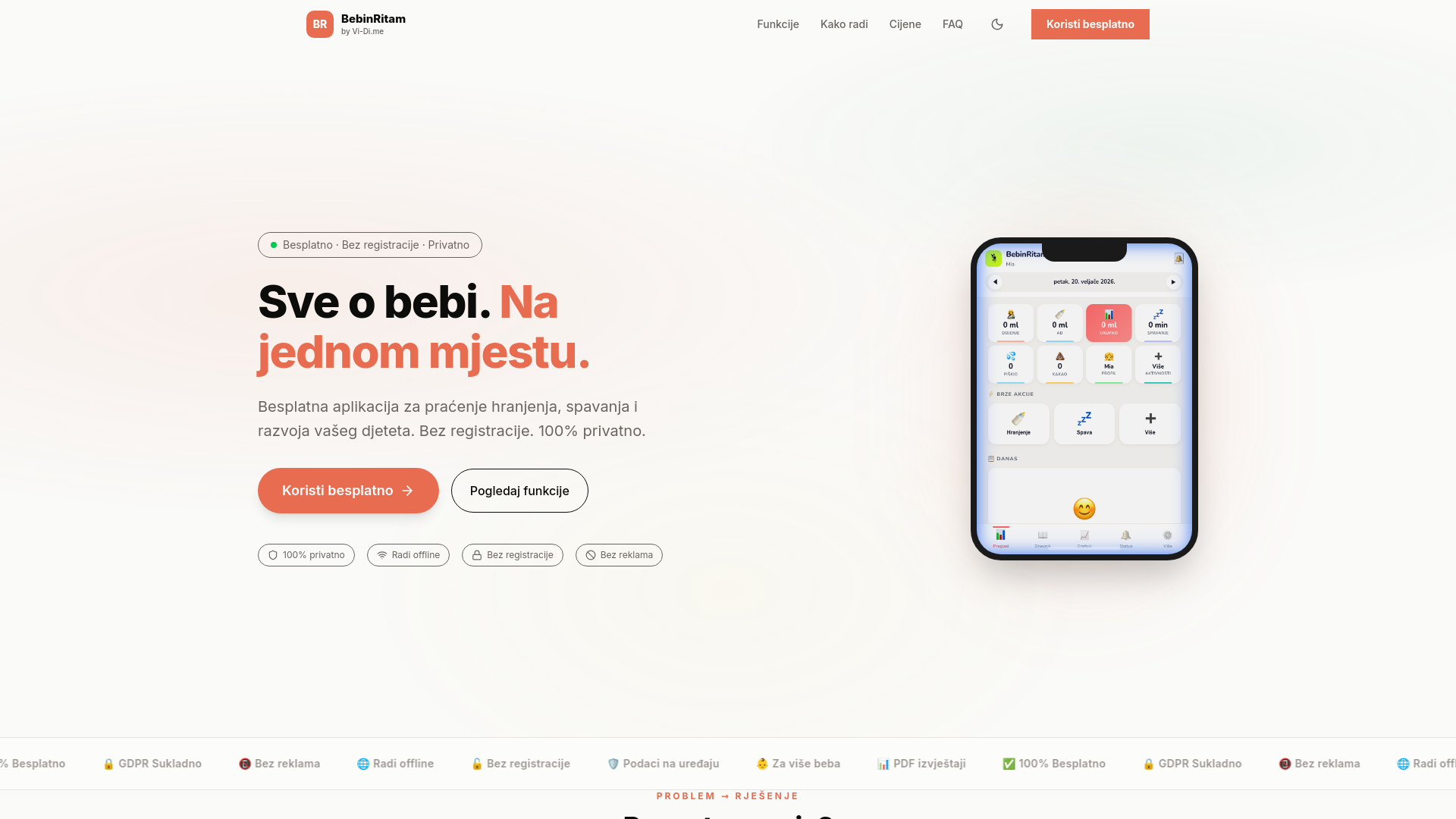 website screenshot of https://bebin-ritam.com/