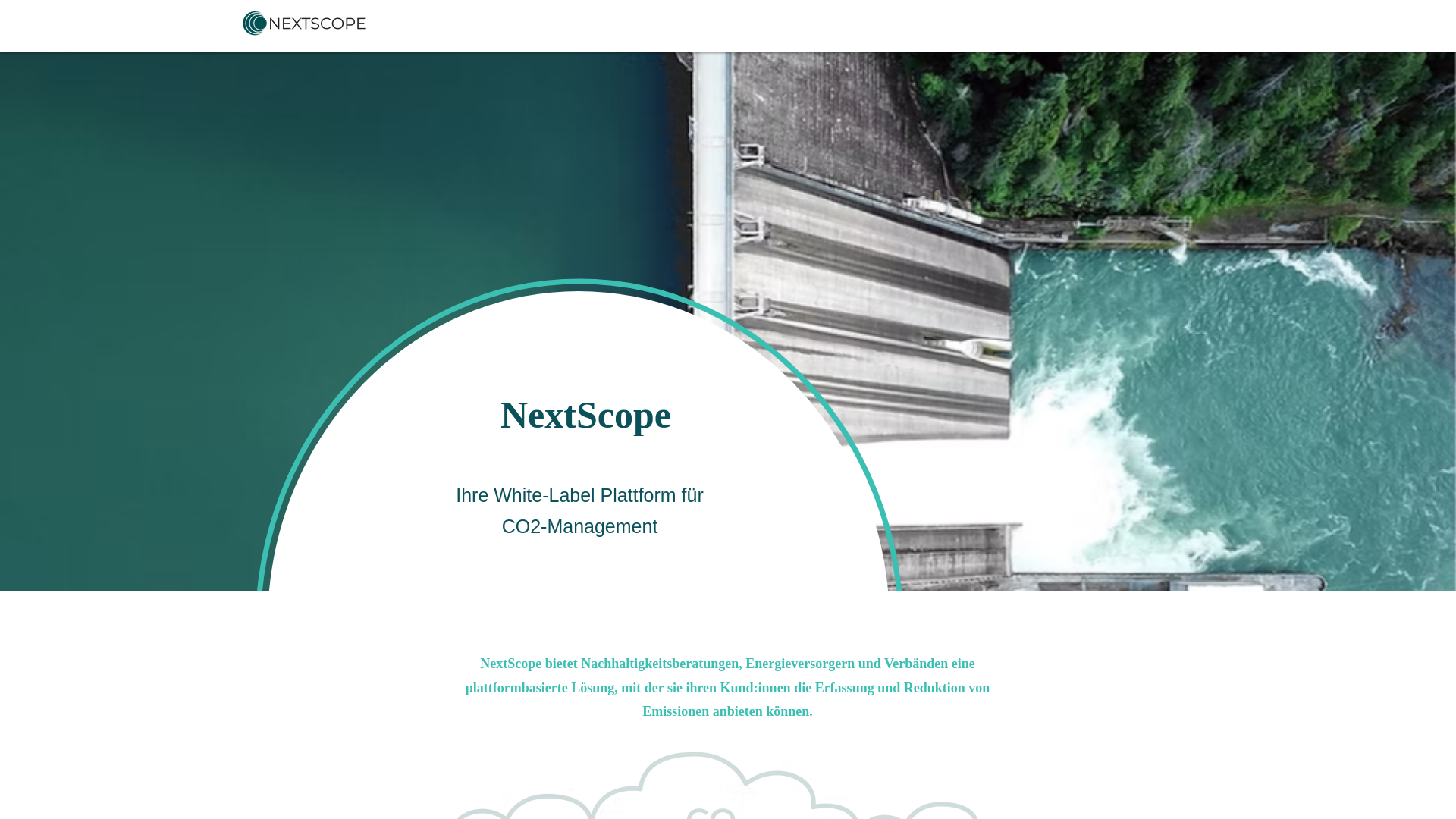 website screenshot of https://www.nextscope.org/