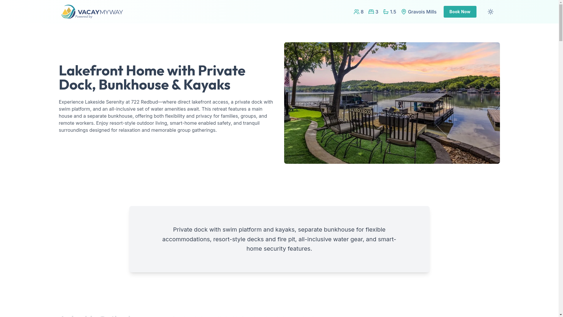 website screenshot of https://dockview.house/