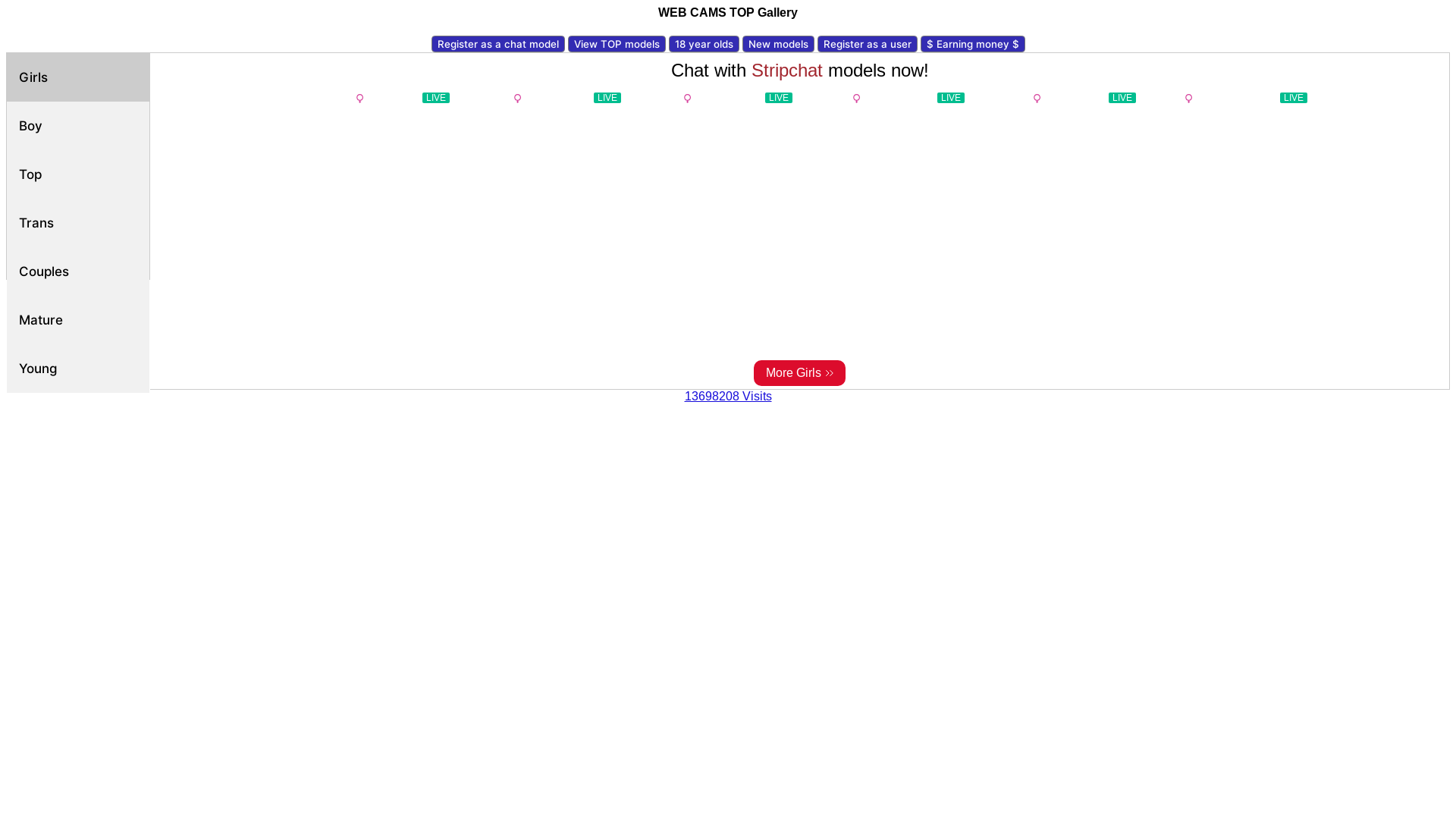website screenshot of http://youngtube.ct.ws/