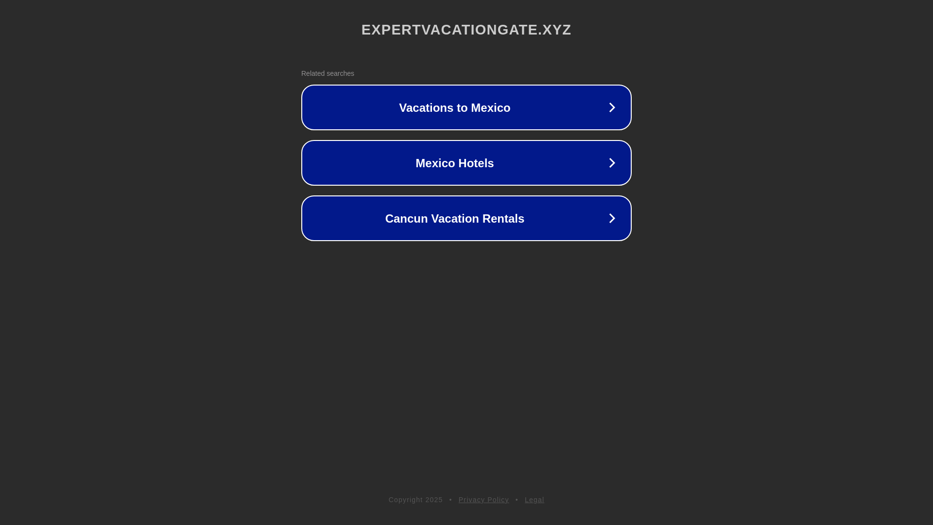 website screenshot of https://expertvacationgate.xyz/