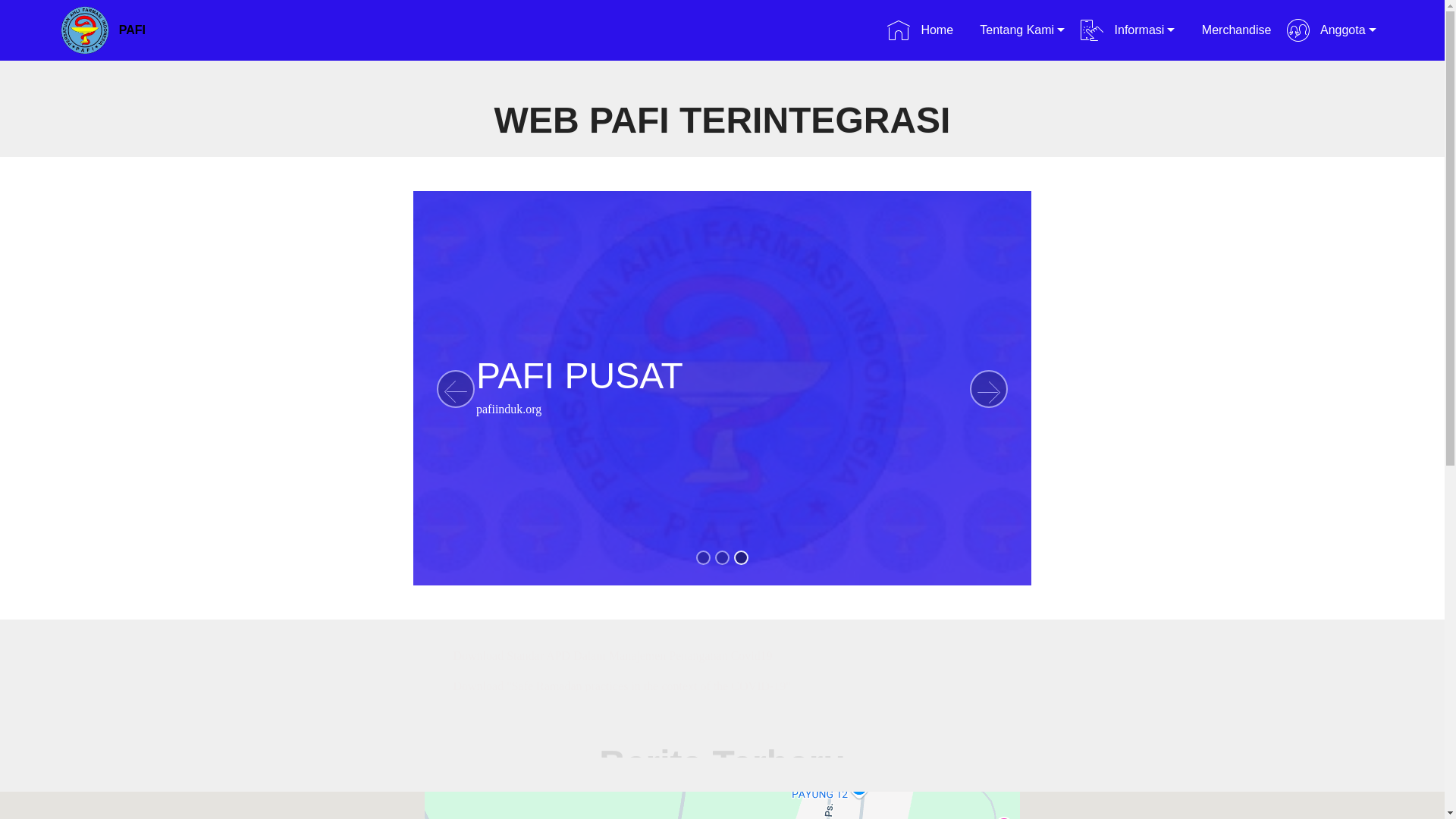 website screenshot of https://pafi-payung-org.pages.dev/