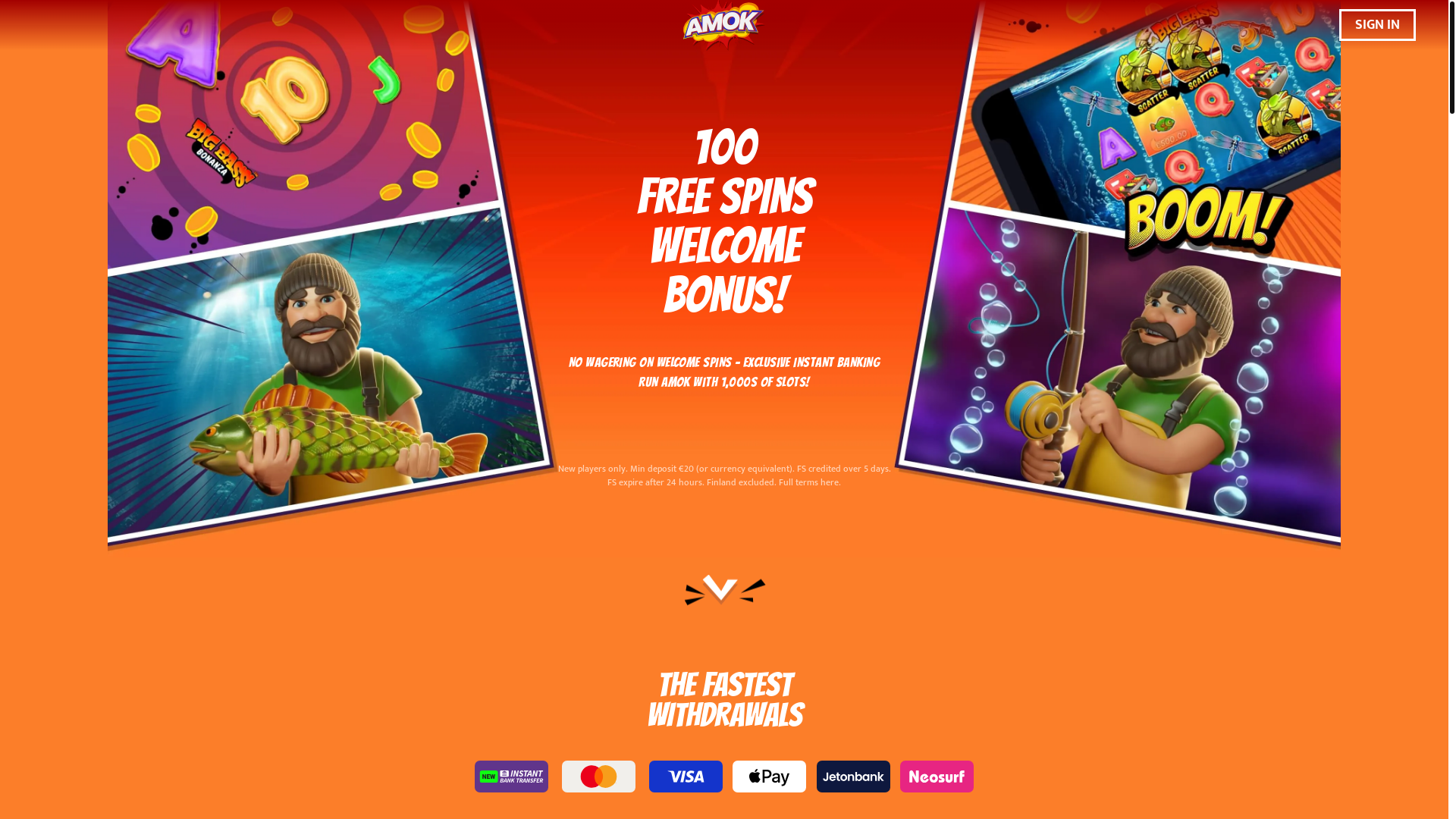 website screenshot of https://landing-amokcasino.pages.dev/