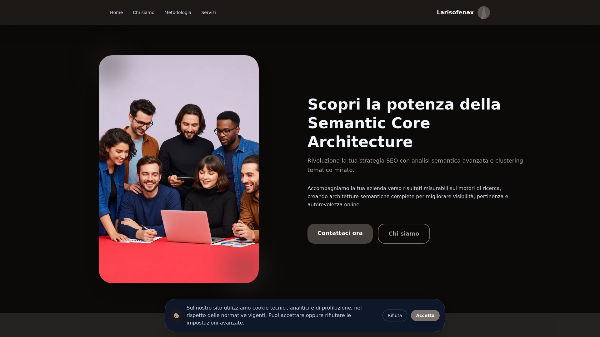 website screenshot of https://larisofenax.sbs/