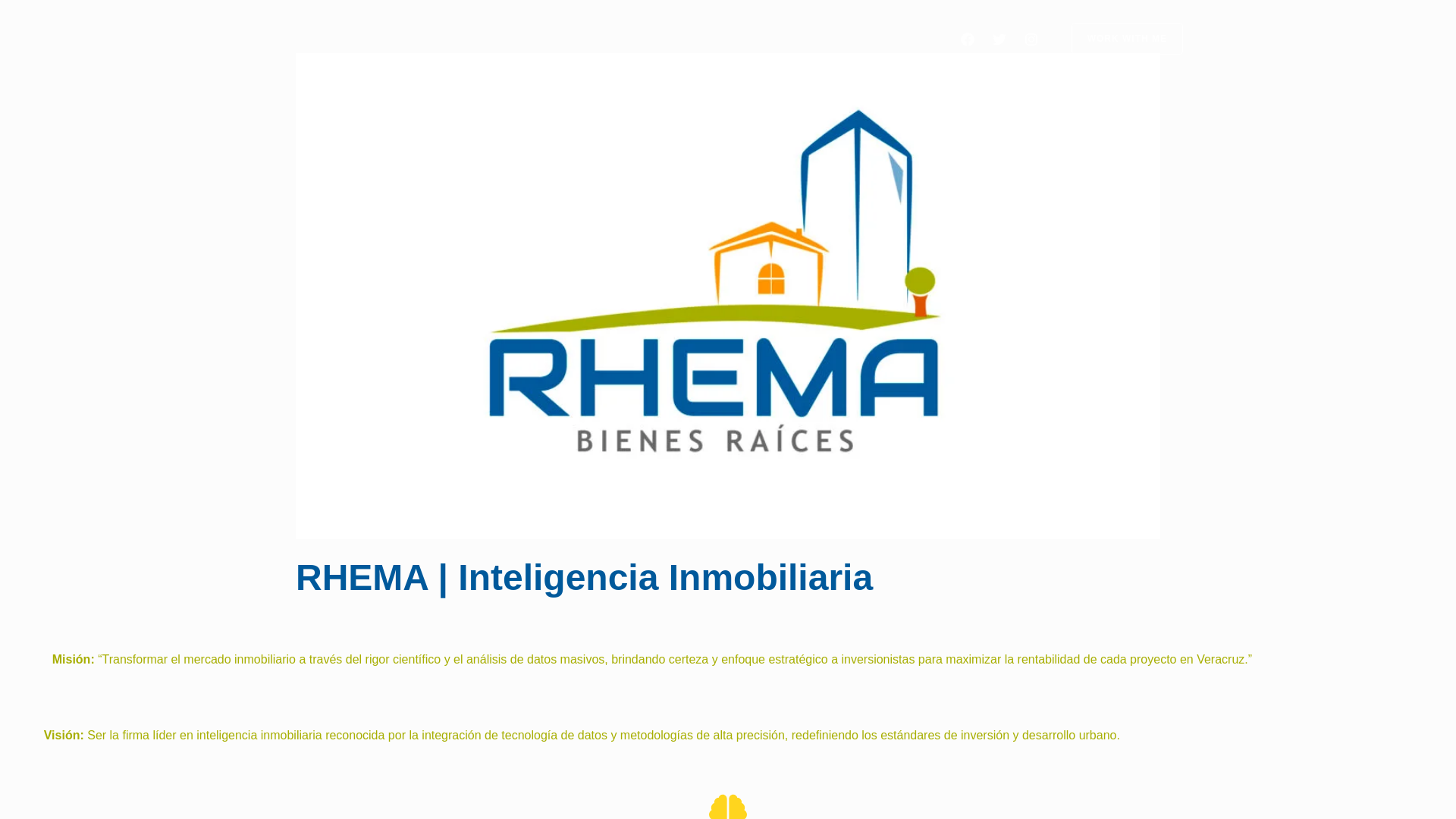 website screenshot of https://rhemamx.com/