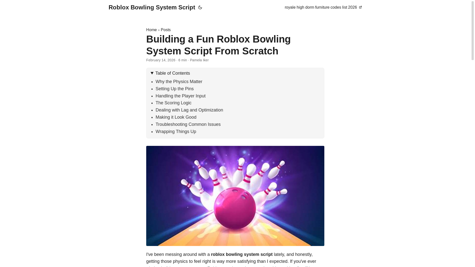 website screenshot of https://roblox-bowling-system-script.pages.dev/