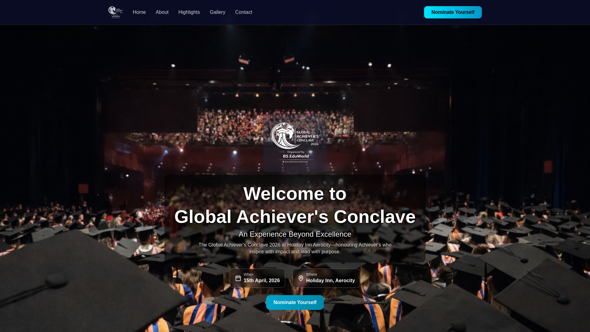 website screenshot of https://convocation-page.pages.dev/
