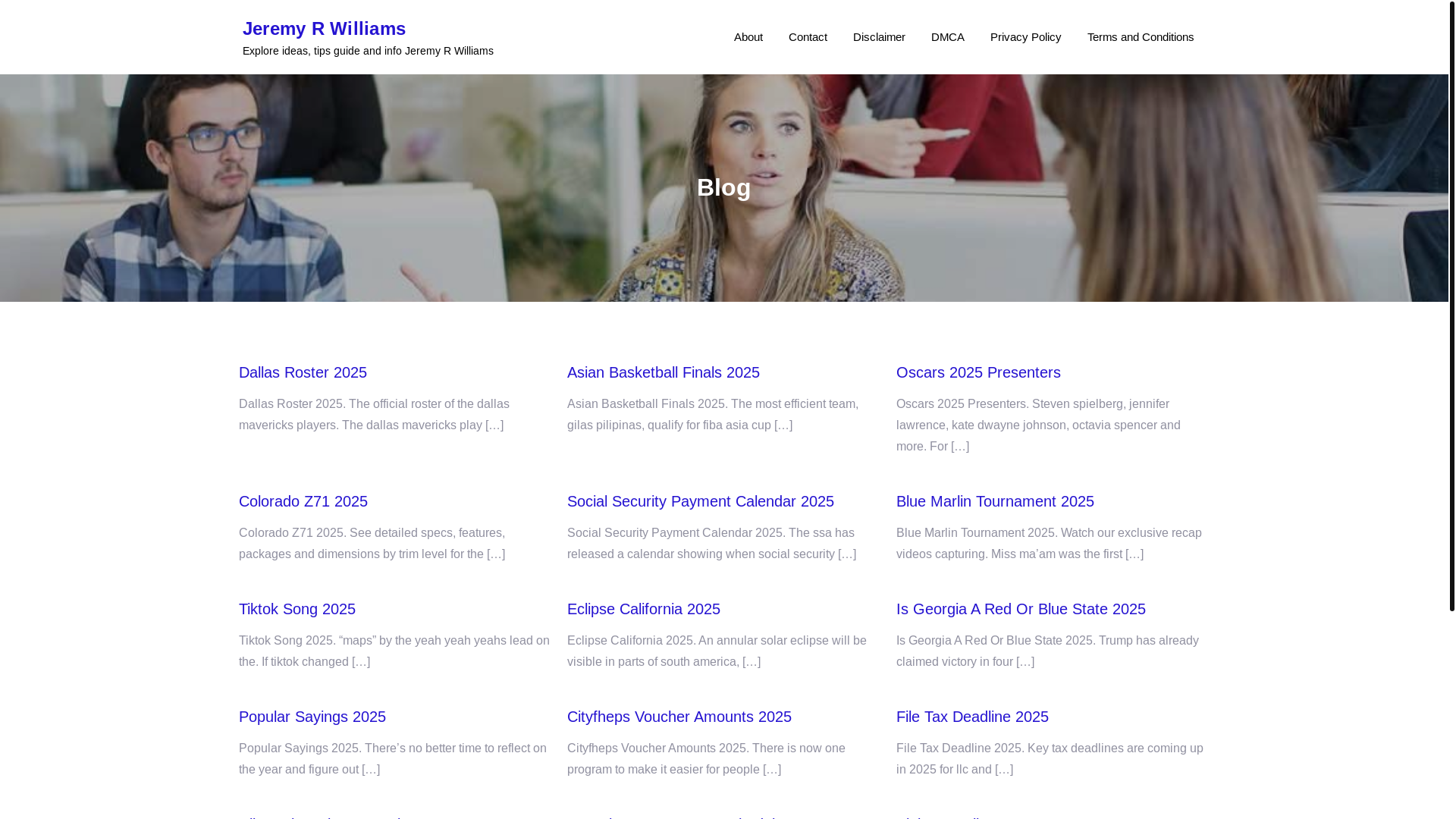 website screenshot of https://jeremyrwilliamsl.pages.dev/