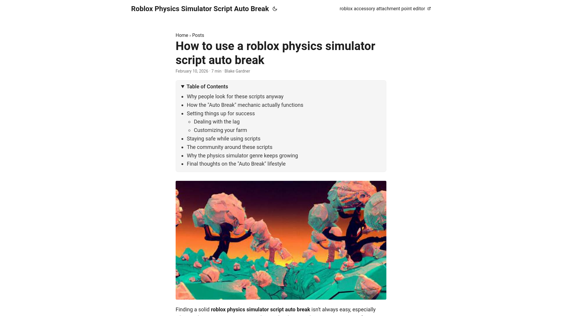 website screenshot of https://roblox-physics-simulator-script-auto-break.pages.dev/