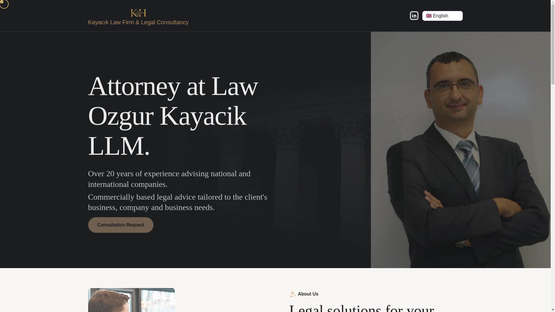 website screenshot of https://kayacik-hukuk.pages.dev/