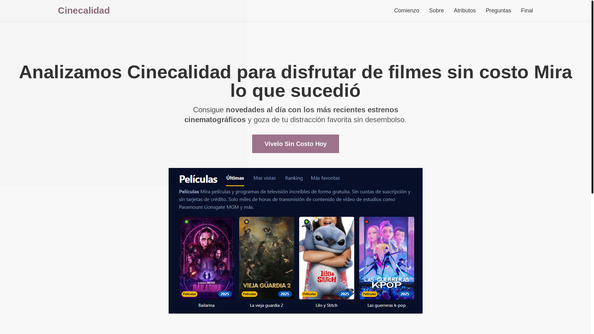 website screenshot of https://cinecalidad-h3rq.pages.dev/