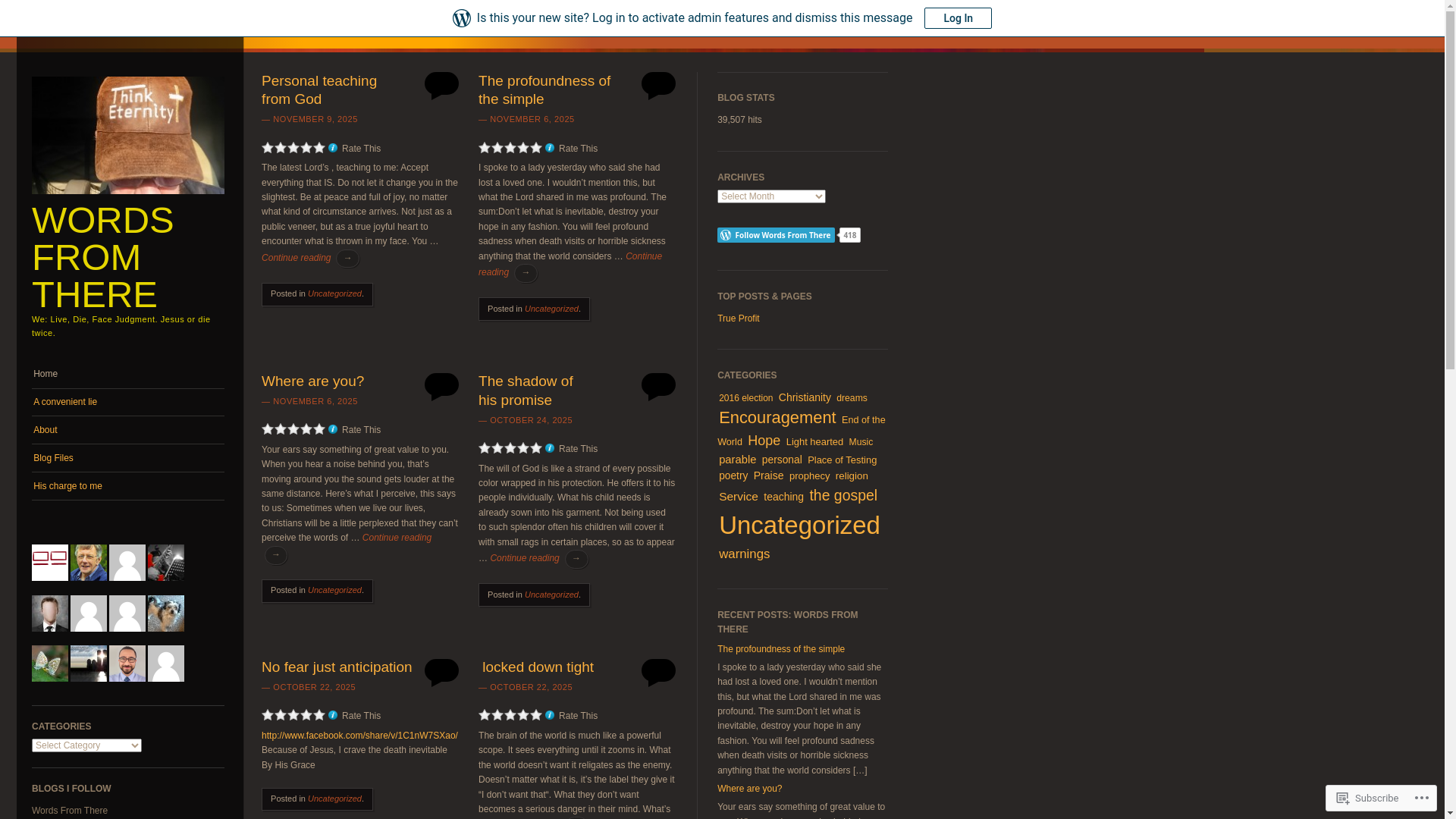 website screenshot of https://an-old-christian.blog/