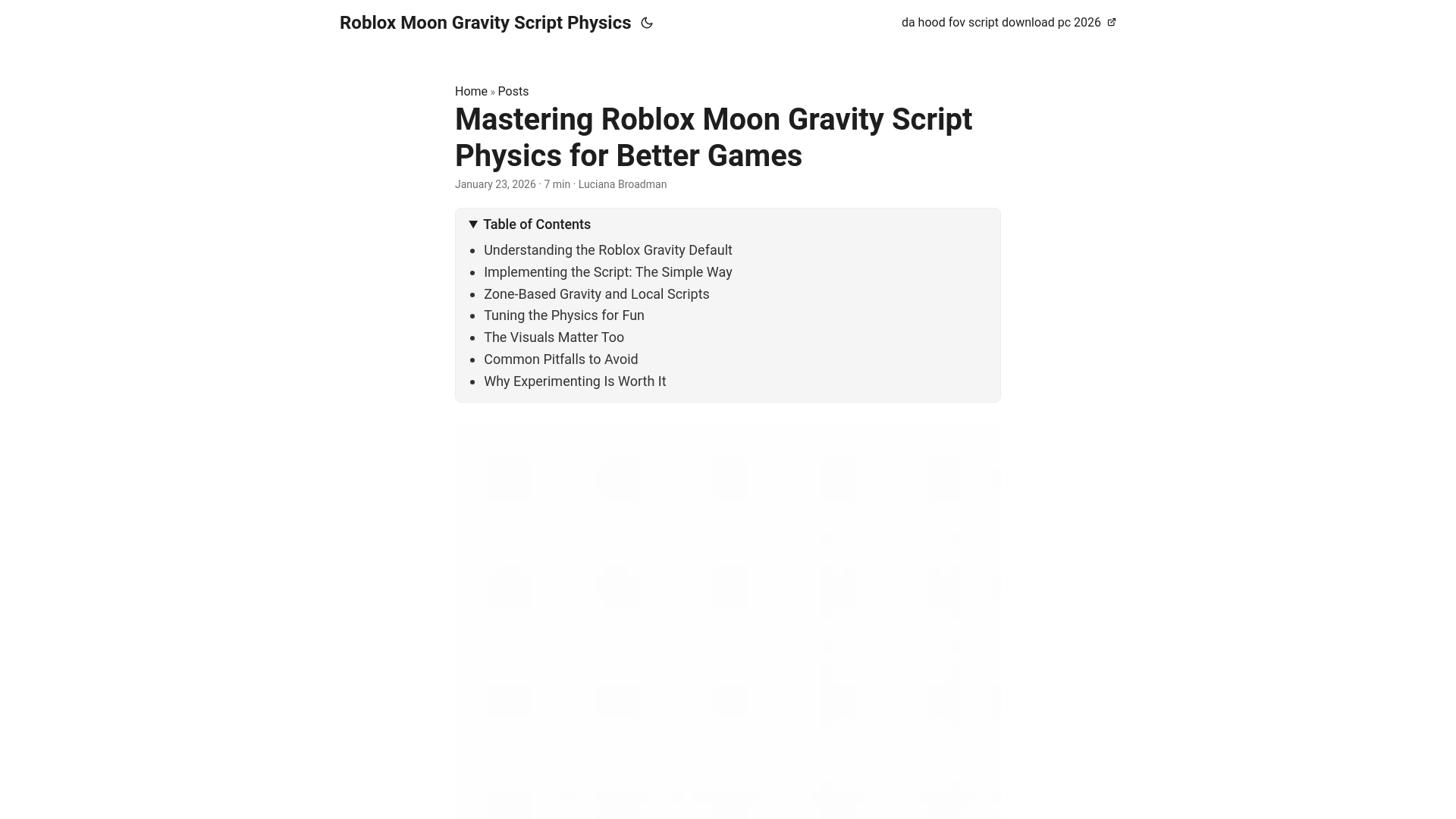 website screenshot of https://robloxmoongravityscriptphysics.pages.dev/