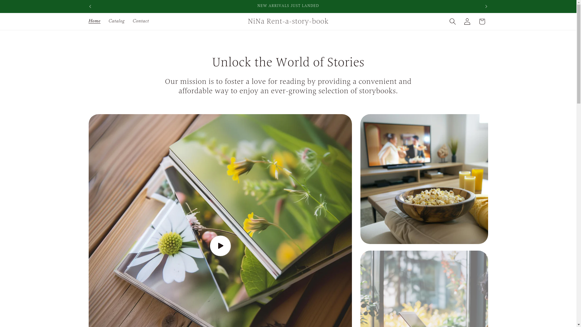 website screenshot of https://ninastore.in/
