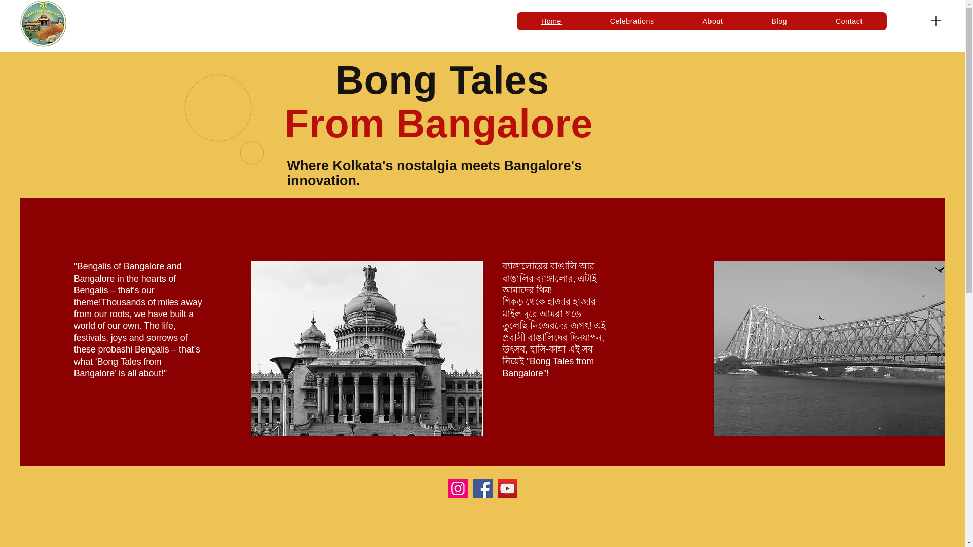 website screenshot of https://bongtalesfrombangalore.com/