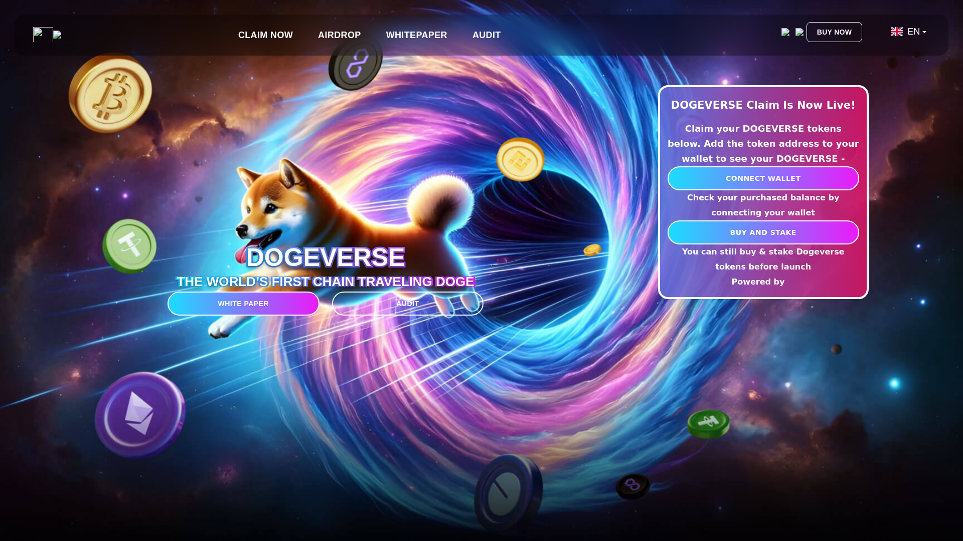 website screenshot of https://dogverse.pages.dev