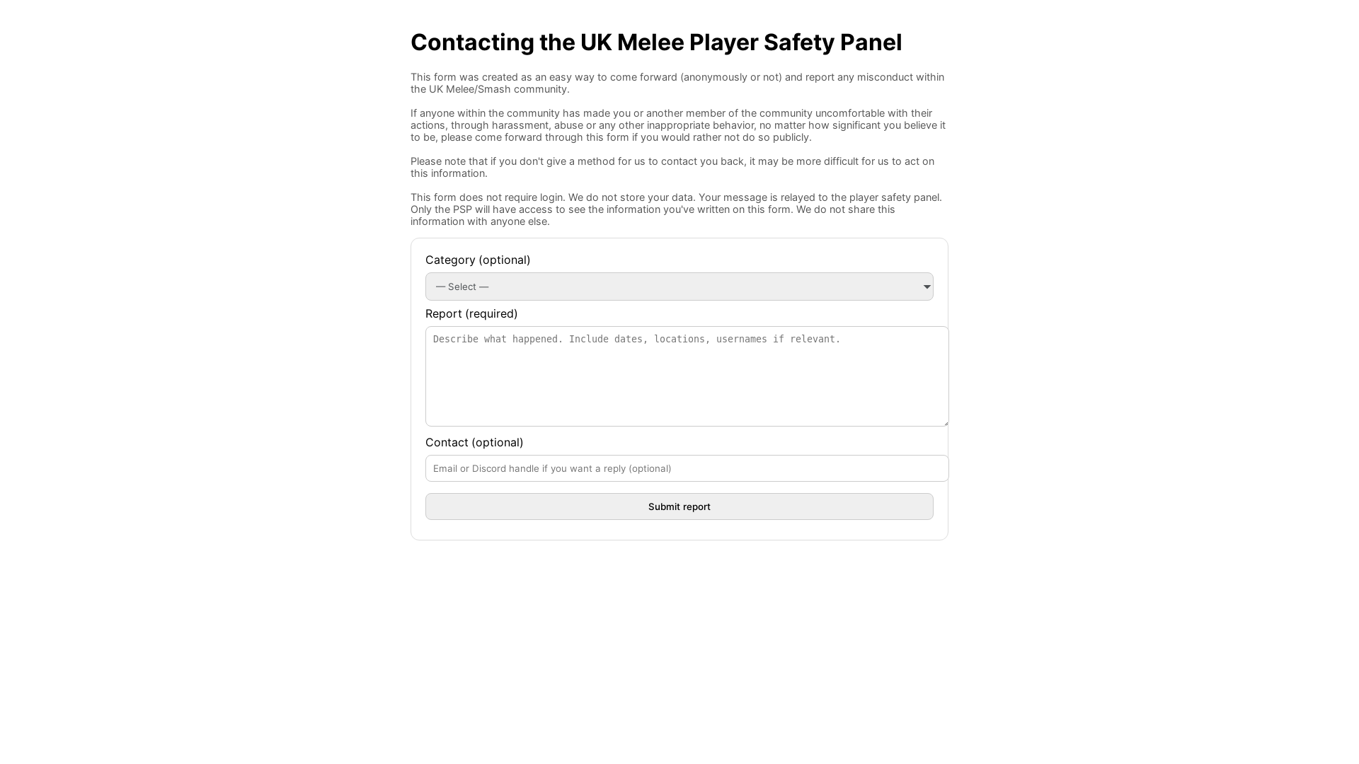 website screenshot of https://safeguarding-test.pages.dev/