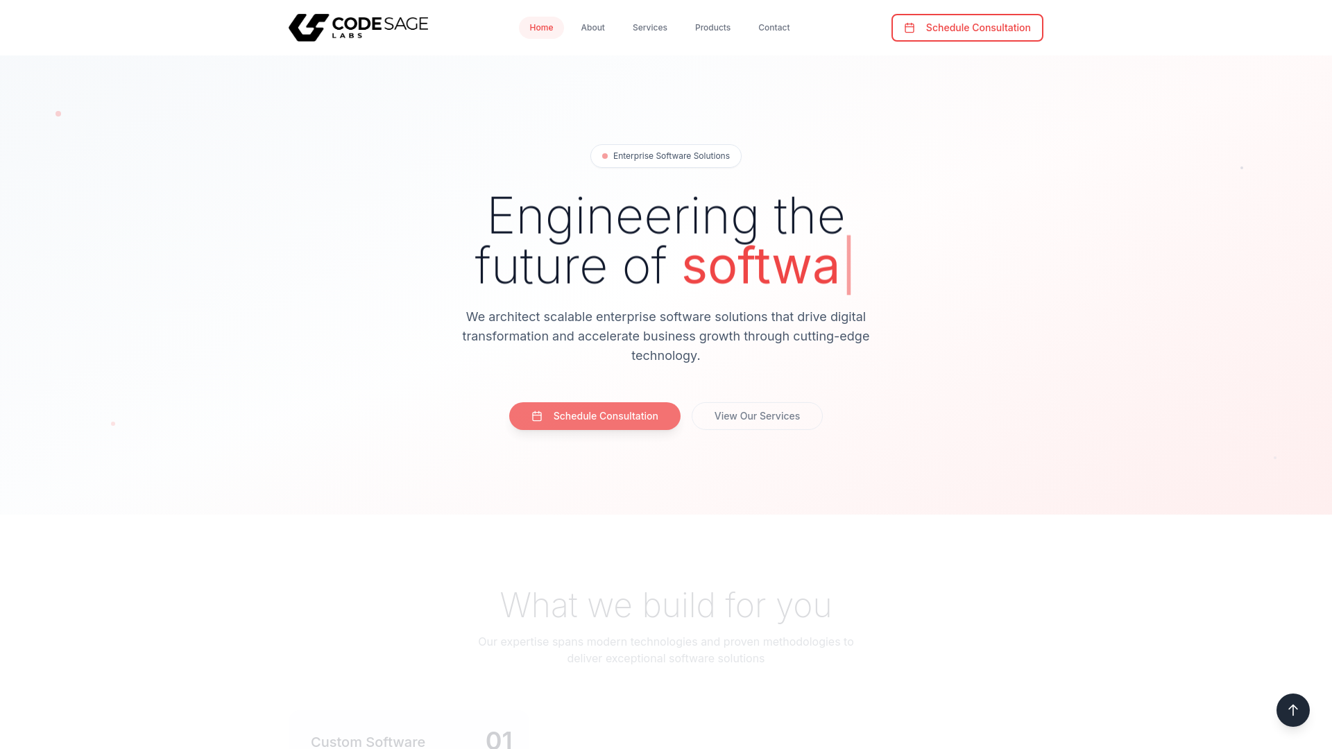 website screenshot of https://codesagelabs.pages.dev/