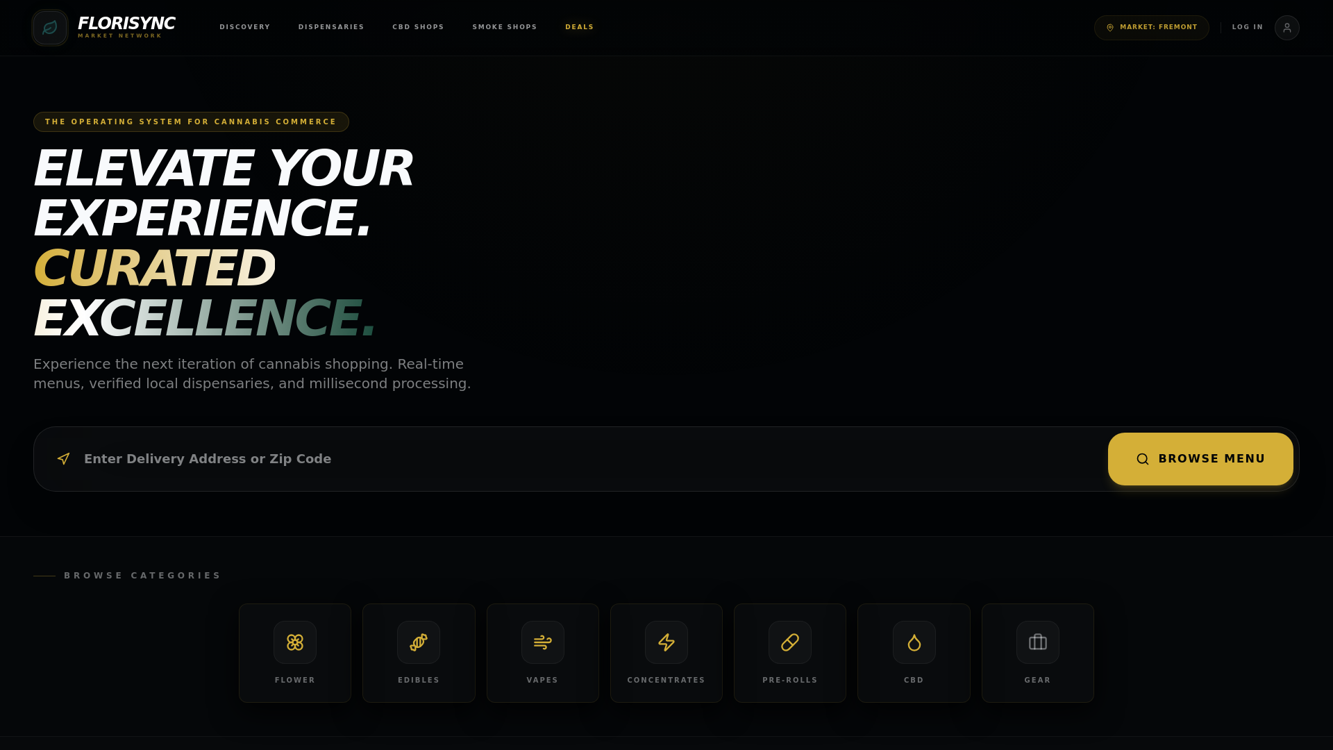website screenshot of https://florisync.co/