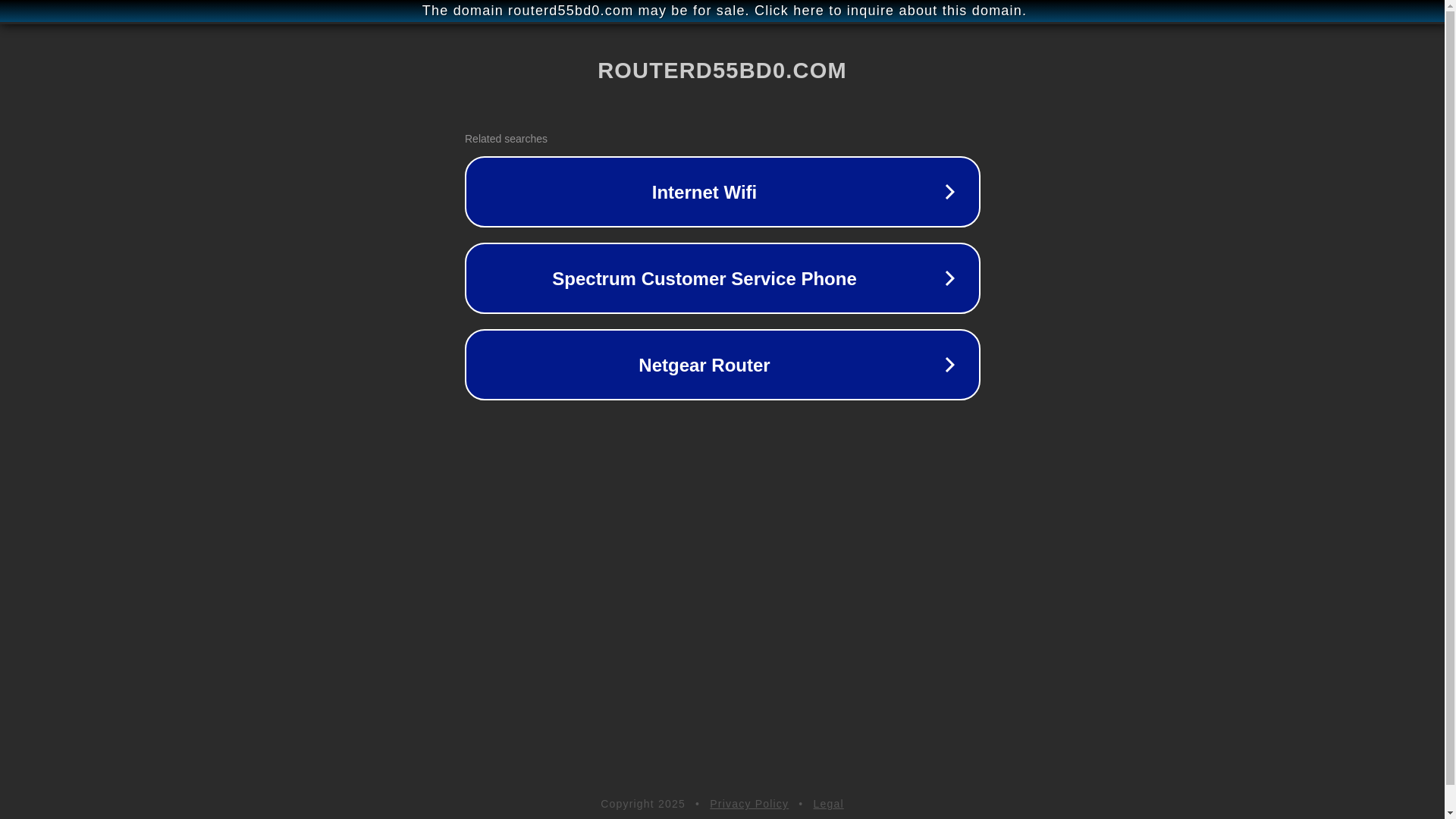 website screenshot of https://routerd55bd0.com/